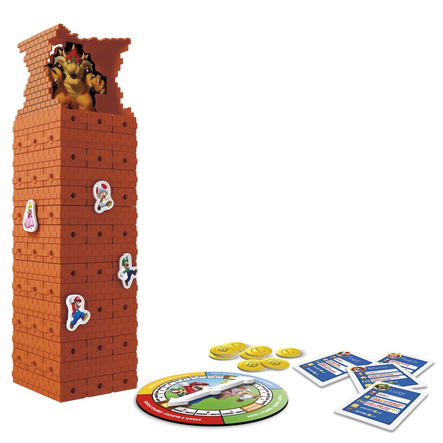 Hasbro Jenga: Super Mario Edition Game | Block Stacking Tower Game | Back to School Gifts for Kids | Classroom Board Games | Ages 8+ (Amazon Exclusive)