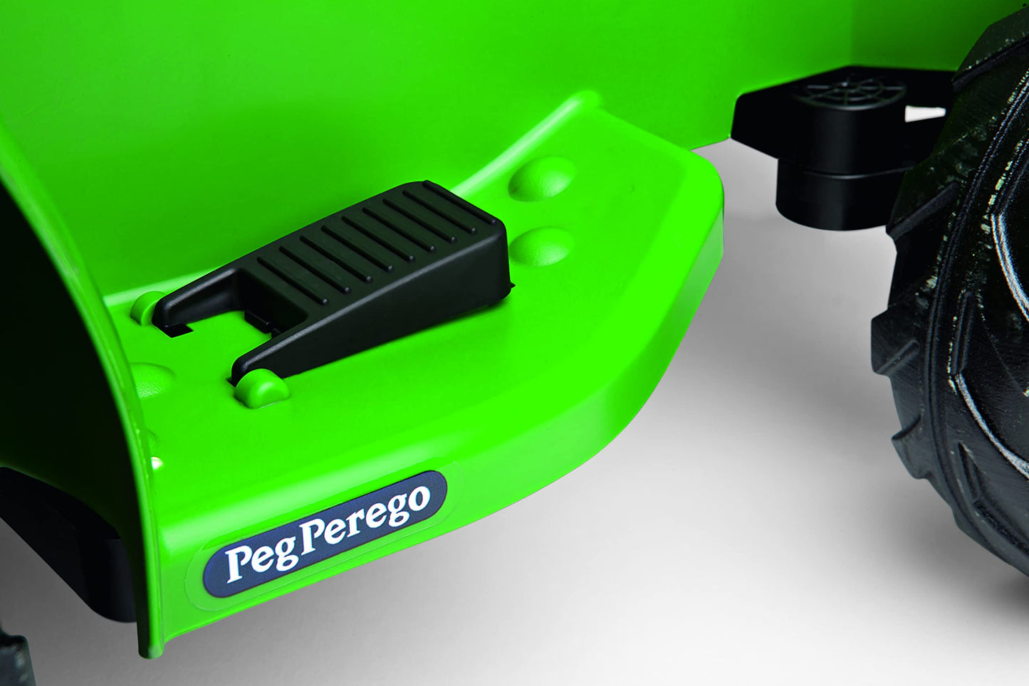 Peg Perego John Deere Mini Tractor 6V Ride on Tractor with Working Lights and Sounds, for Kids 1.5-3 Years