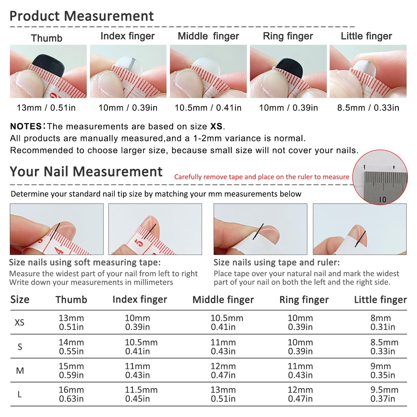 TENPAL Metallic Press on Nails Medium Almond,Punk Goth Fake Nails with 3D Butterfly,Glitter Y2K Metallic Geometric False Nails with Hand-Painted Waves,Soft Gel Black Silver Chrome Nails(M,Black)