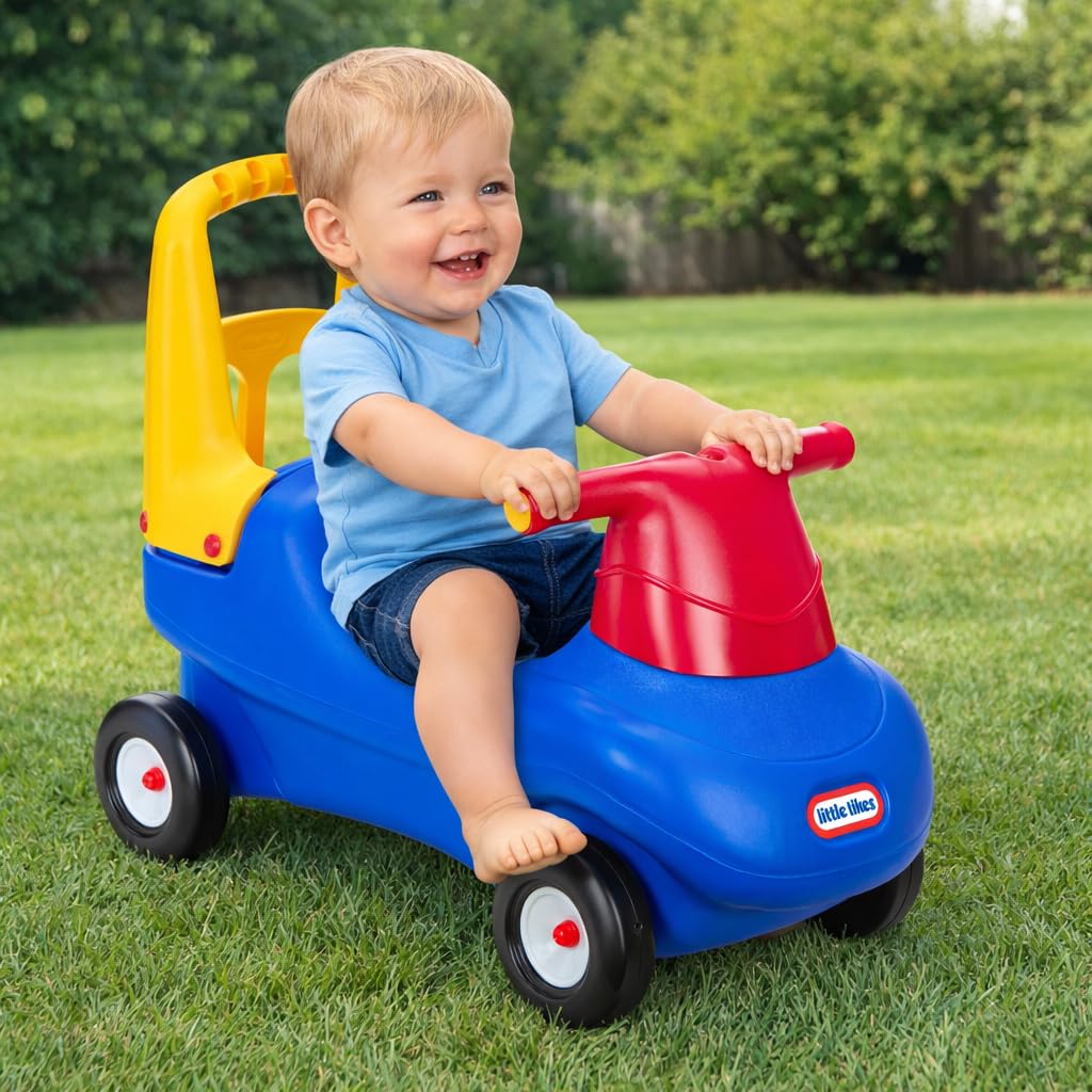 Little Tikes Push and Ride Racer – (Amazon Exclusive), 22"L x 10"W x 17"H with screws