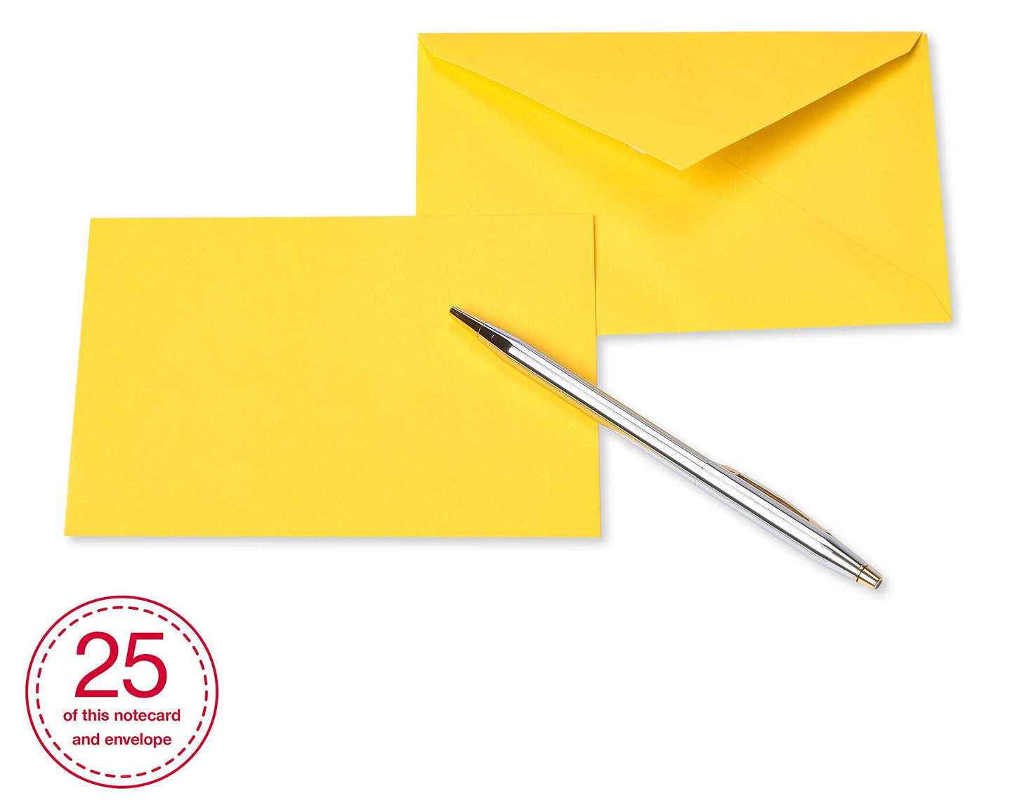 American Greetings Single Panel Blank Cards with Envelopes, Rainbow Colors (200-Count)