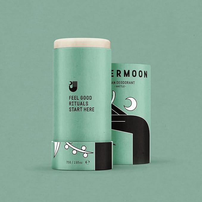 PAPERMOON WATTLE CLEAN DEODORANT PLASTIC FREE ALUMINIUM FREE AUSTRALIAN MADE