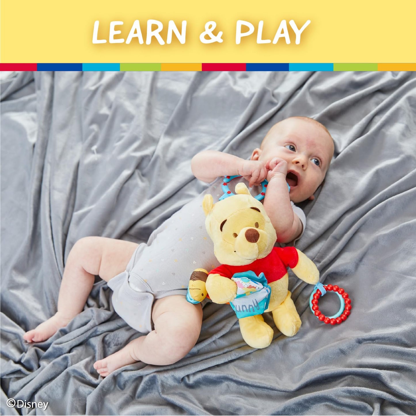 Disney Baby Winnie the Pooh On The Go Activity Toy