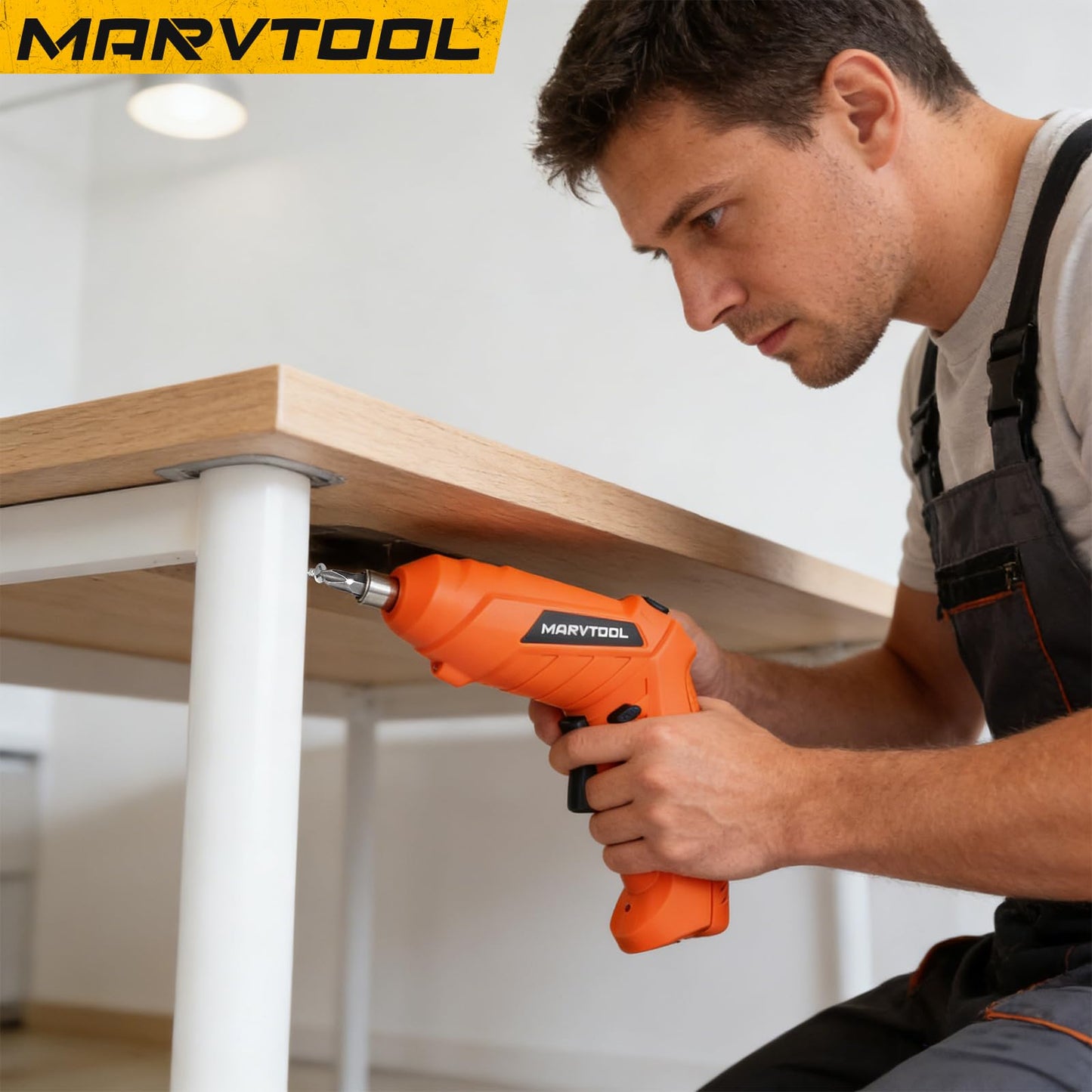 MarvTool 140 Piece Tool Set, Portable Tool Box with Cordless Drill, Home Repair Hand Tool Kit, General Household Drill Set for Homeowner, DIY, Handyman, Women