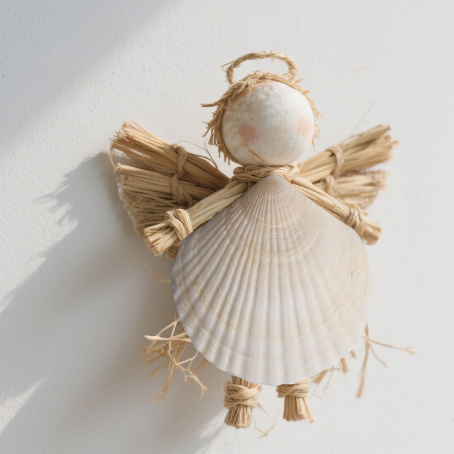 OTNBGSR 10PCS Scallop Shells, 4''-5'' White Seashells,for DIY Crafts, Painting, Ocean Themed Parties and Home Decorations.
