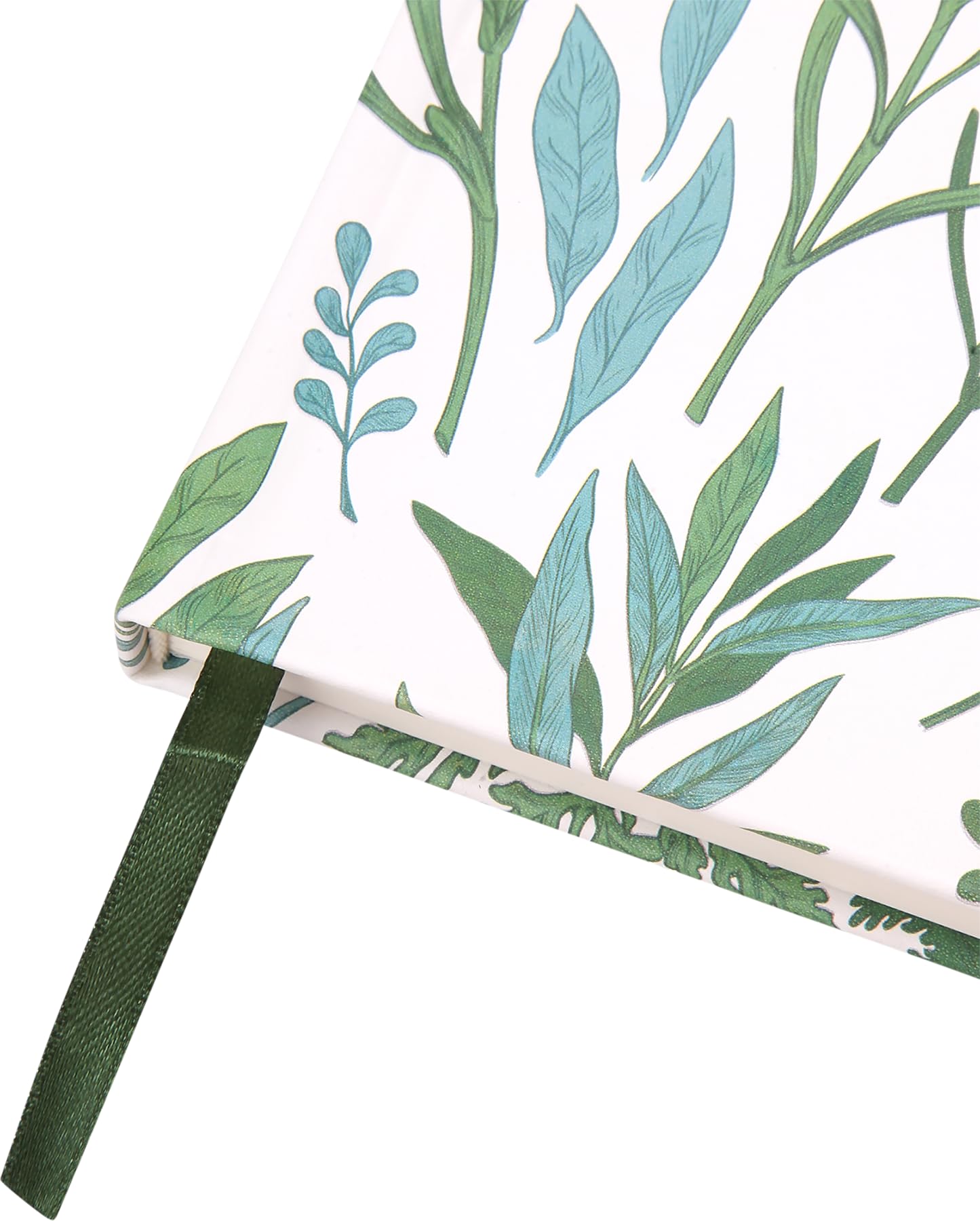 Eccolo Botanical Lined Bound Journal Notebook, A5 Writing Journal, 256 Ruled Ivory Pages, Ribbon Bookmark, Lay Flat, Notebook for Work or School (5.75-x-8.25 inches)