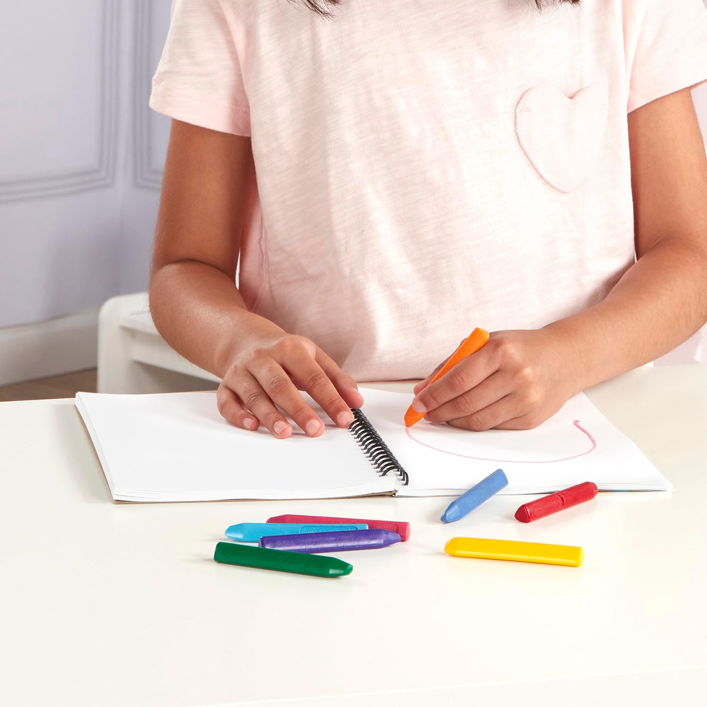Melissa & Doug Mini-Sketch Spiral-Bound Pad (6 x 9 inches) - 4-Pack Sketch Book for Kids, Kids Drawing Paper, Drawing and Coloring Pads
