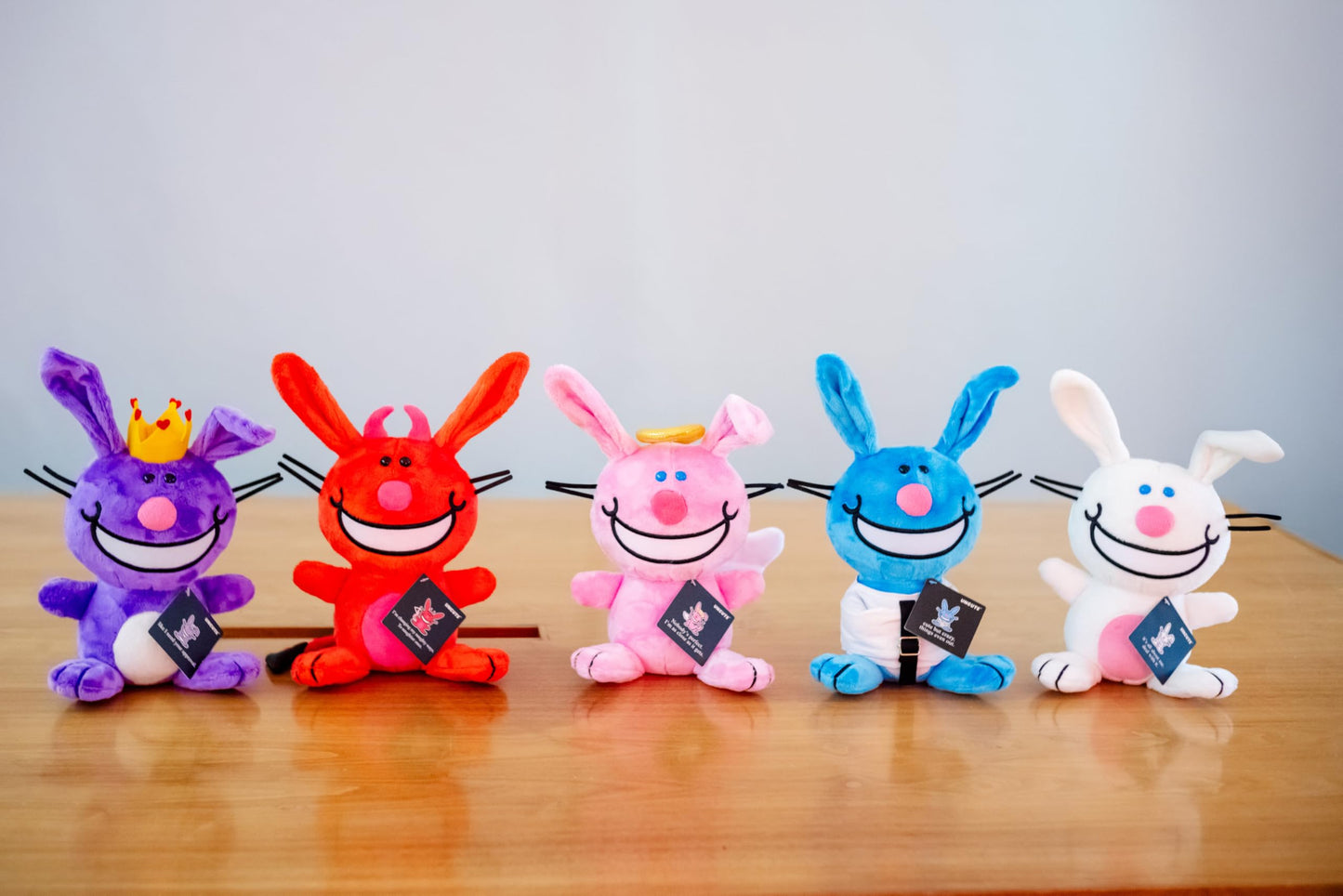UNCUTE It's Happy Bunny® - Plush (Straitjacket)