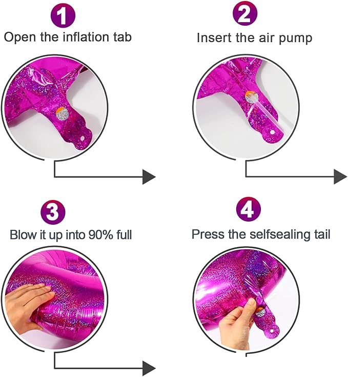 Laser Hot Pink 9 Balloon, Number Balloons 40 Inch, 9th Giant Birthday Decorations for Girls,19th 29th Party Decorations Supplies, Number 9 Balloon