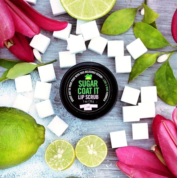 Walton Wood Farm Sugar Coat It Lip Scrub Lime & Mint 1 oz (Sugar Coat It)