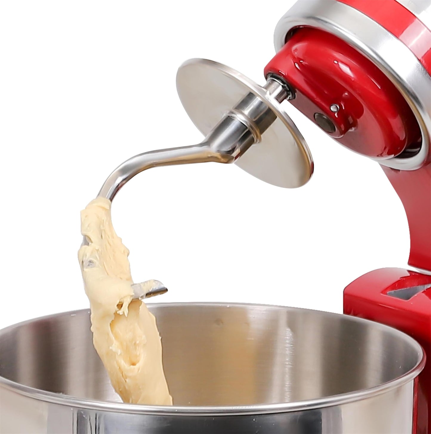 FavorKit Dough Hook for KitchenAid Tilt-head and 4.5-5.0 Quart Mixers, Polished Stainless Steel Dishwasher Safe Kneading Attachment for Bread,Pasta, Pizza...