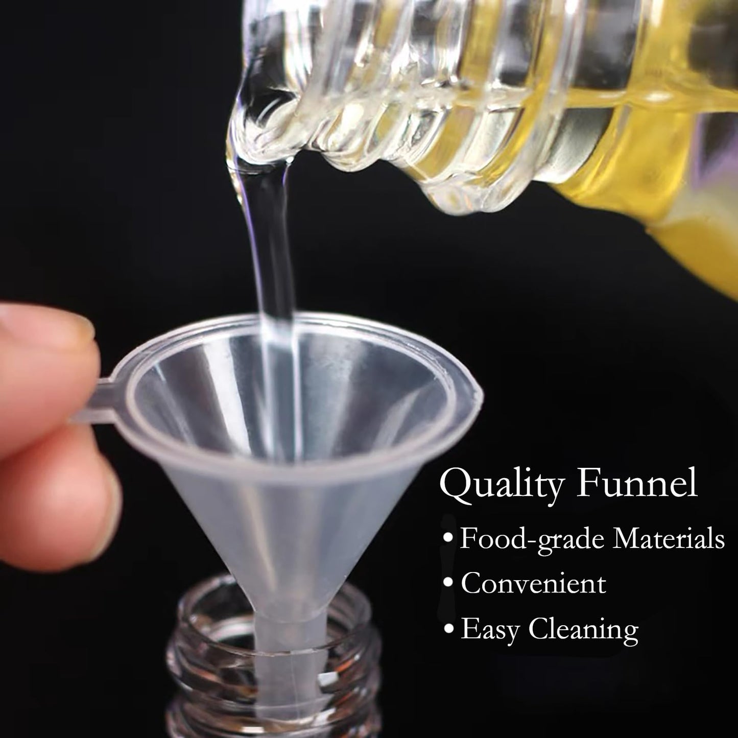 DIDITIME 24 Pack Glass Bottles With Caps, 2 oz Jars With Lids for Ginger Shots, Vanilla Extract, Juice, Oil, Wellness Shot, Hot Sauce - Mini Decorative Bottles