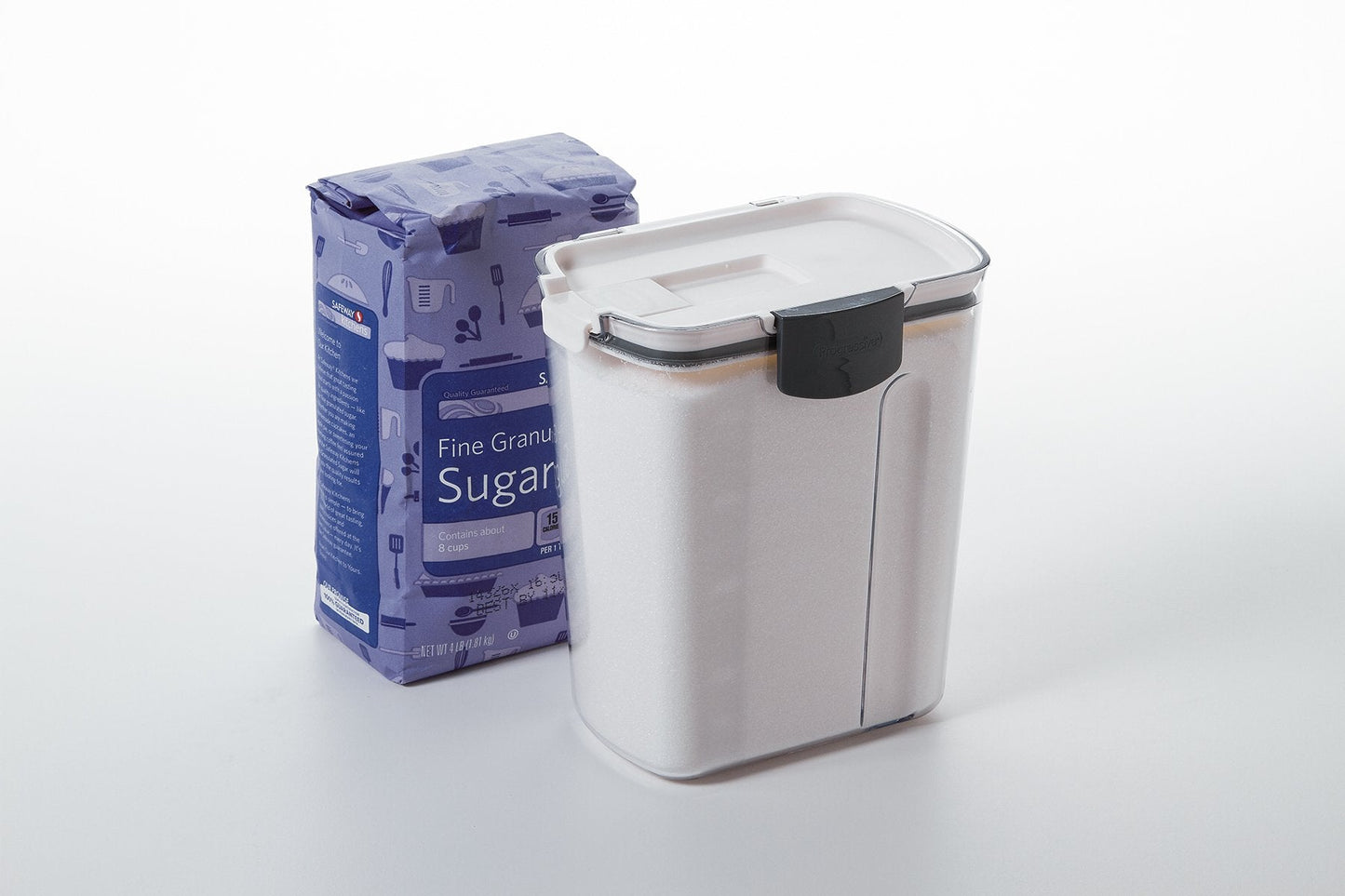 ProKeeper Sugar & Flour Storage Container – 1 Piece, Clear, Airtight Seal for Freshness