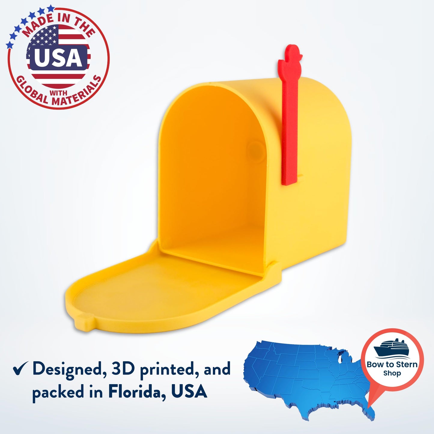 Cruise Duck Mailbox Magnet – The Original Leave a Duck Take a Duck Mailbox for Cruise Ship Doors, Fun Cruise Accessory and Essential Travel Gift by Bow to Stern Shop