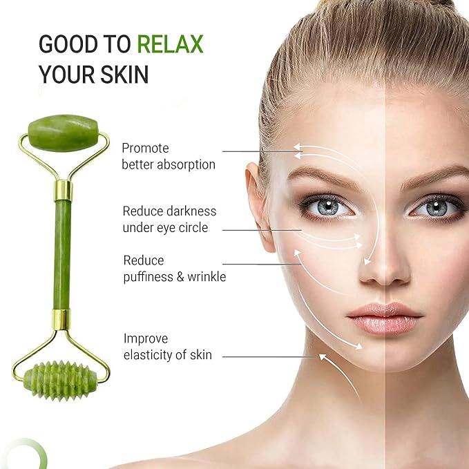 JASE BEAUTY GUA SHA KIT- GUA SHA FACIAL TOOLS, FACE ROLLER, FACE SCULPTING TOOL, TOOL FOR FACE, LYMPHATIC DRAINAGE MASSAGER FACE, FACE MASSAGE, GUASHA, FACE ROLLER SKIN CARE