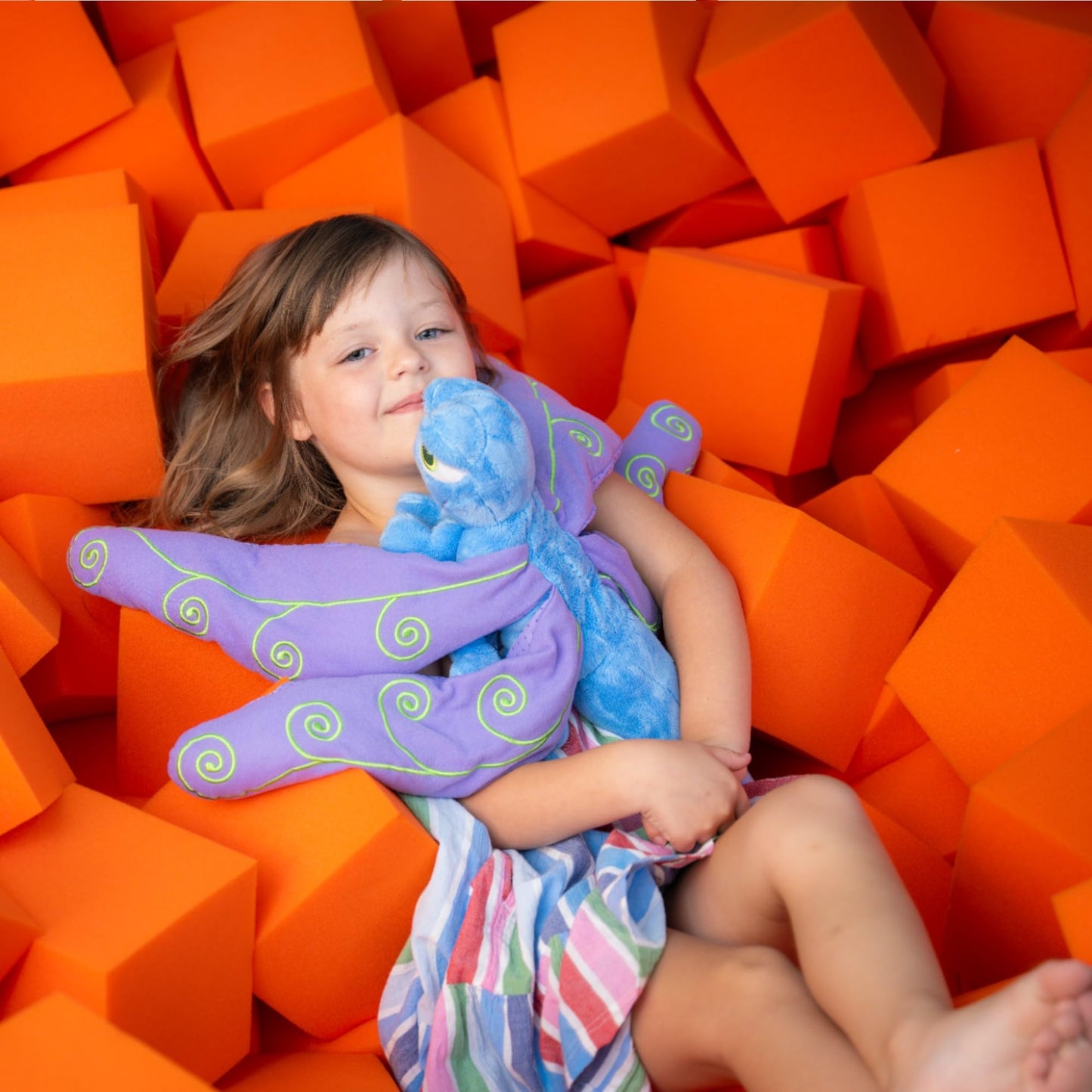 Flutter The Dragonfly – 3 lb Weighted Plush Toy for Kids – Calming Sensory Support for Emotional Regulation & Focus – Tactile Fidget Wings – Autism, ADHD & SPD Friendly