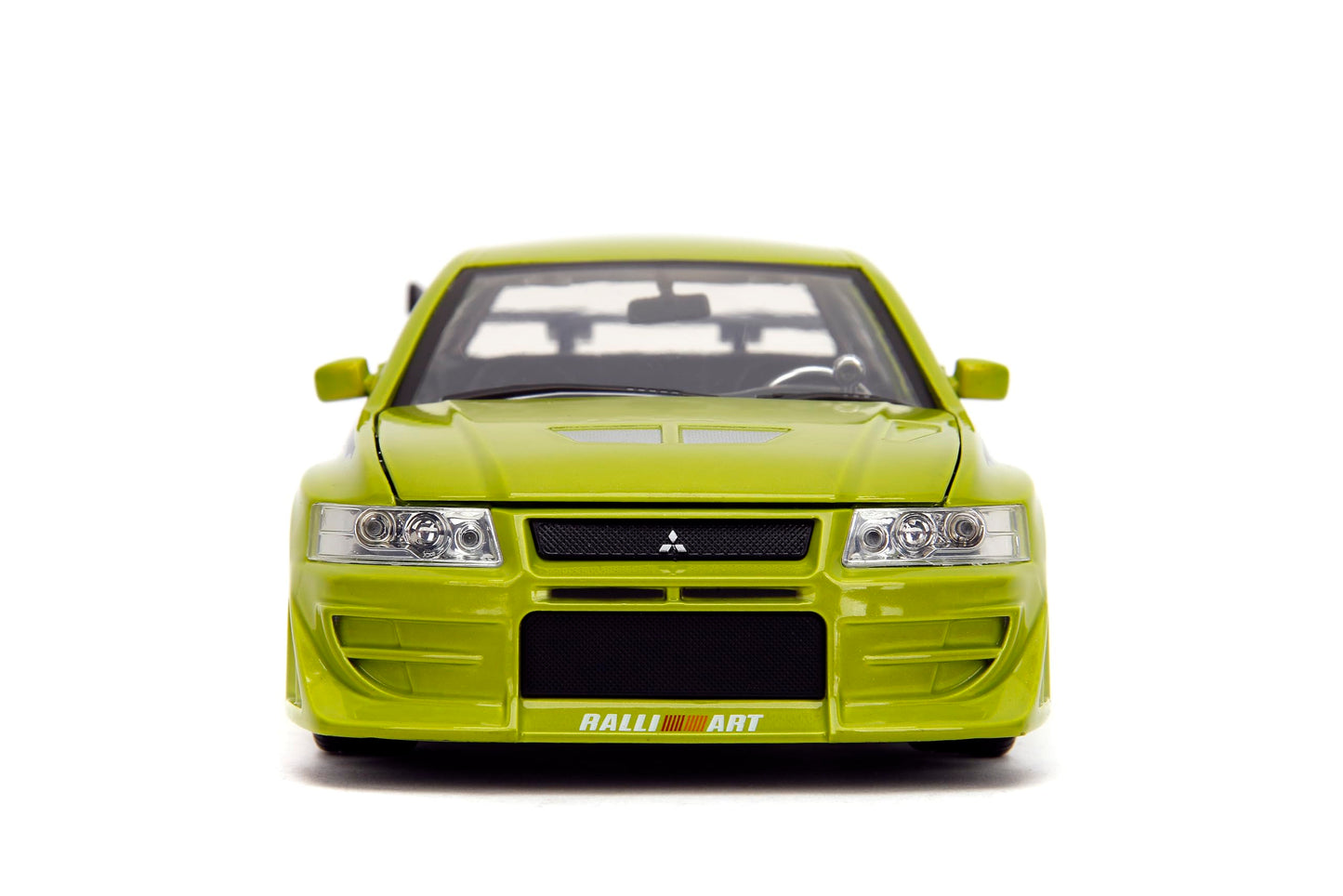 Jada Toys Fast & Furious 1:24 Brian's Mitsubishi Lancer Evolution VII Die-cast Car, toys for kids and adults, Lime Green (99788)