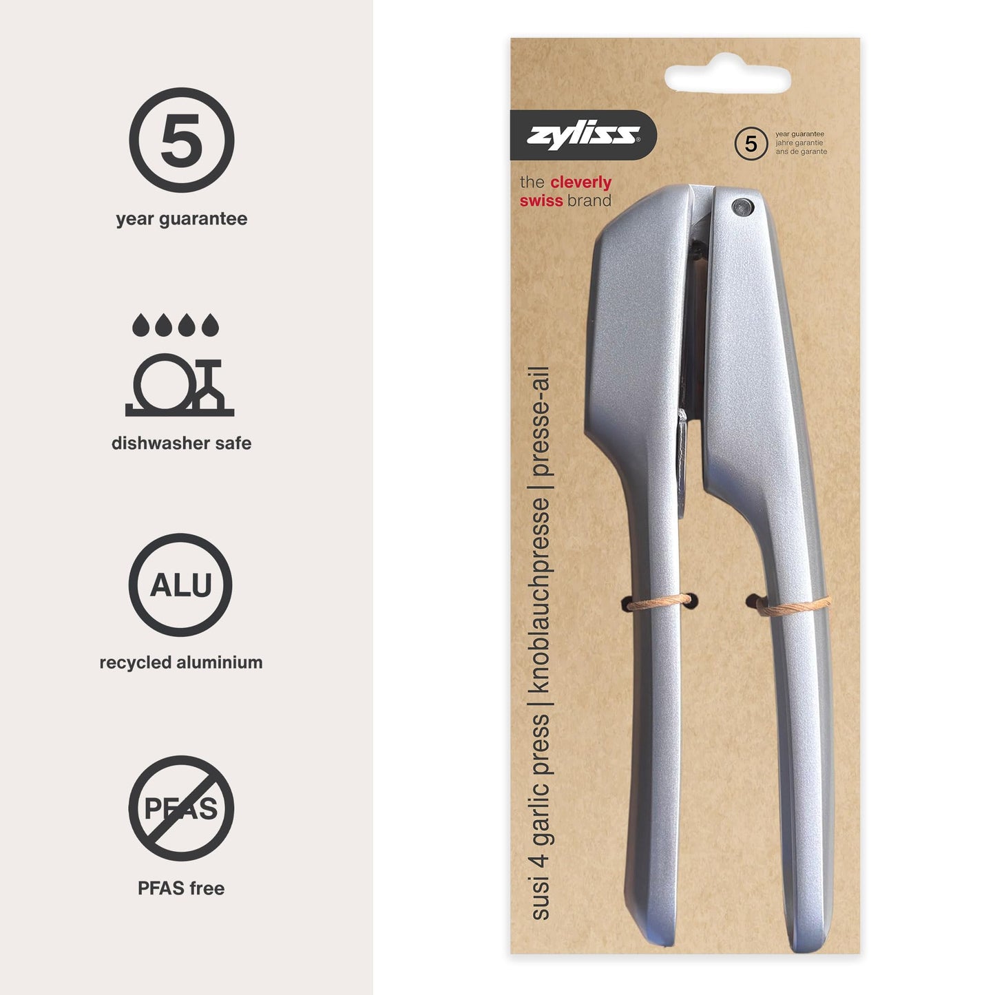 Zyliss Susi 4 Garlic Press