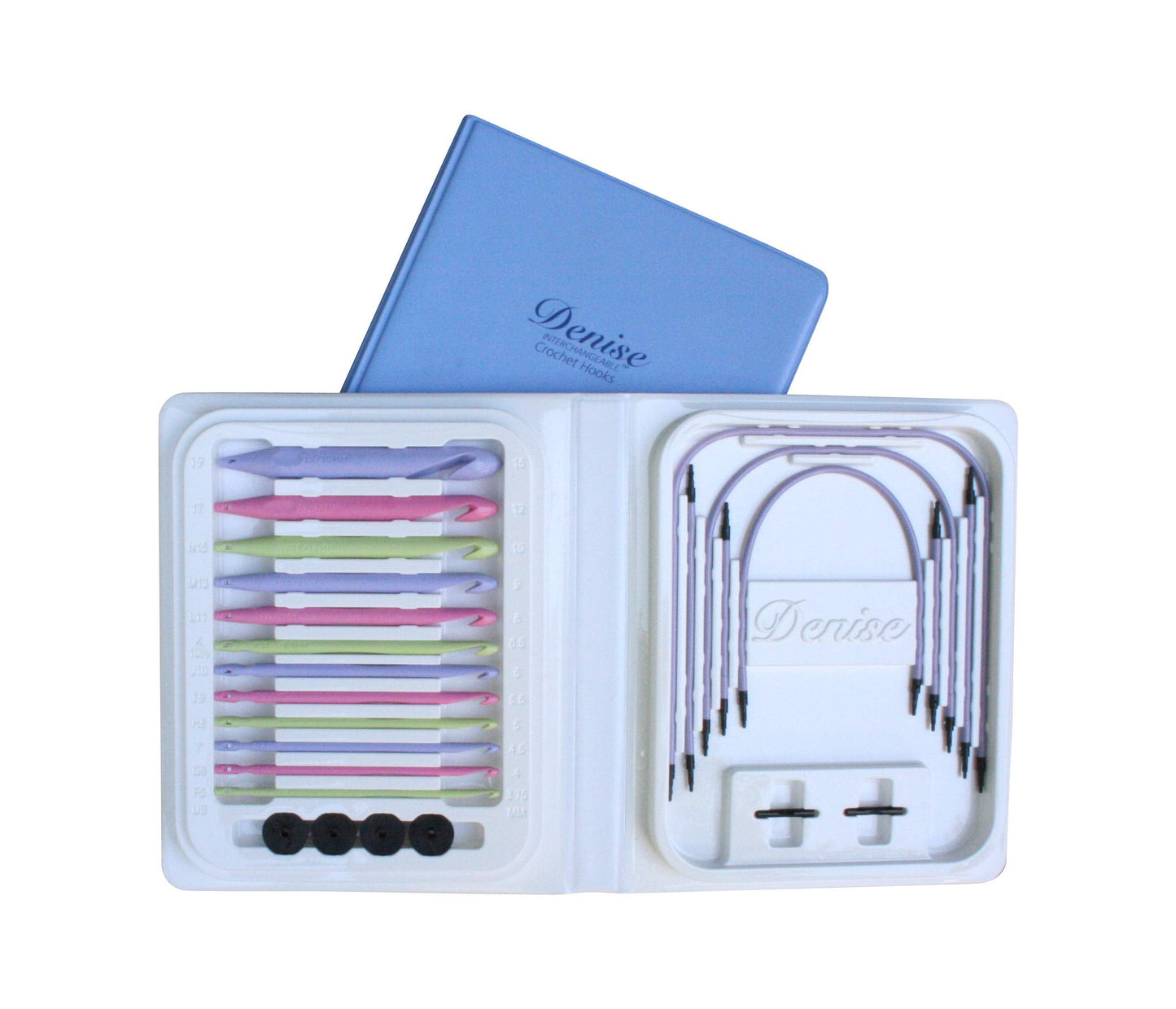 Denise Interchangeable Crochet Hook Set, Pastel