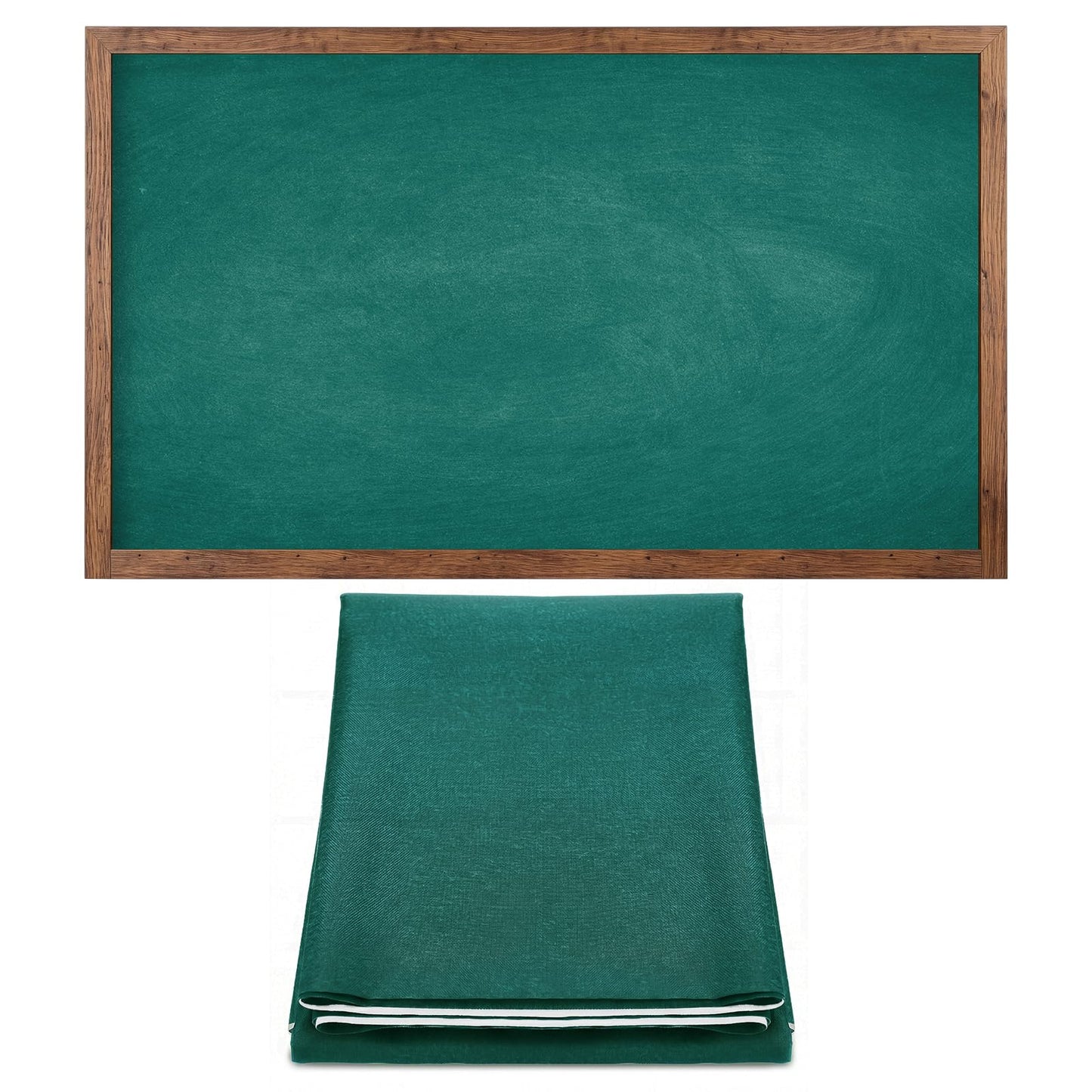 Mindsoft Bulletin Board Paper 48'' x 107'' Class Boards for Classroom Bulletin Boards Everyone is Welcome Classroom Board Decor Pillows Curtains Crafts(Green Blackboard,1 Pc)