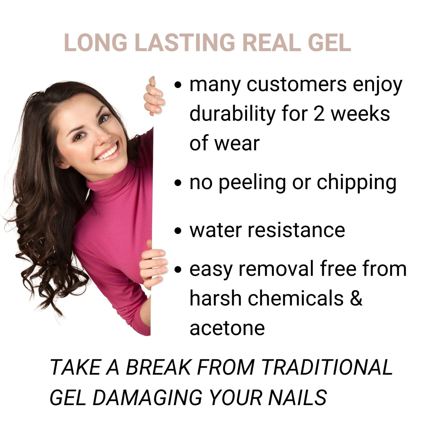 ALICE & BELLA Semi Cured Gel Nail Strips-20 PCS Nude Pink Neutral Nail Strengthening Gel Stickers, Use with UV Light Lamp, Salon Quality Manicure Wraps (Nude Pink)