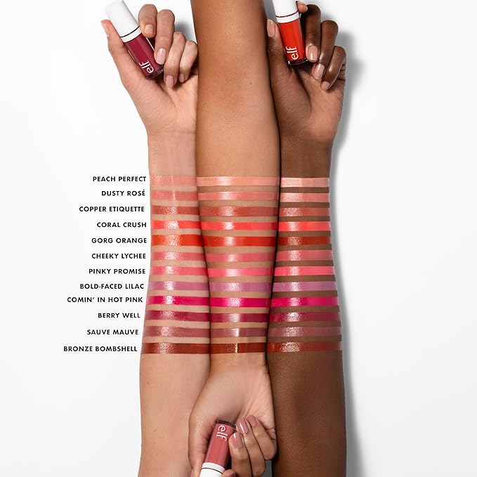e.l.f. Camo Liquid Blush, Long-lasting Liquid Blush For High-pigment Color, Creates A Soft, Dewy Finish, Vegan & Cruelty-free, Comin' In Hot Pink