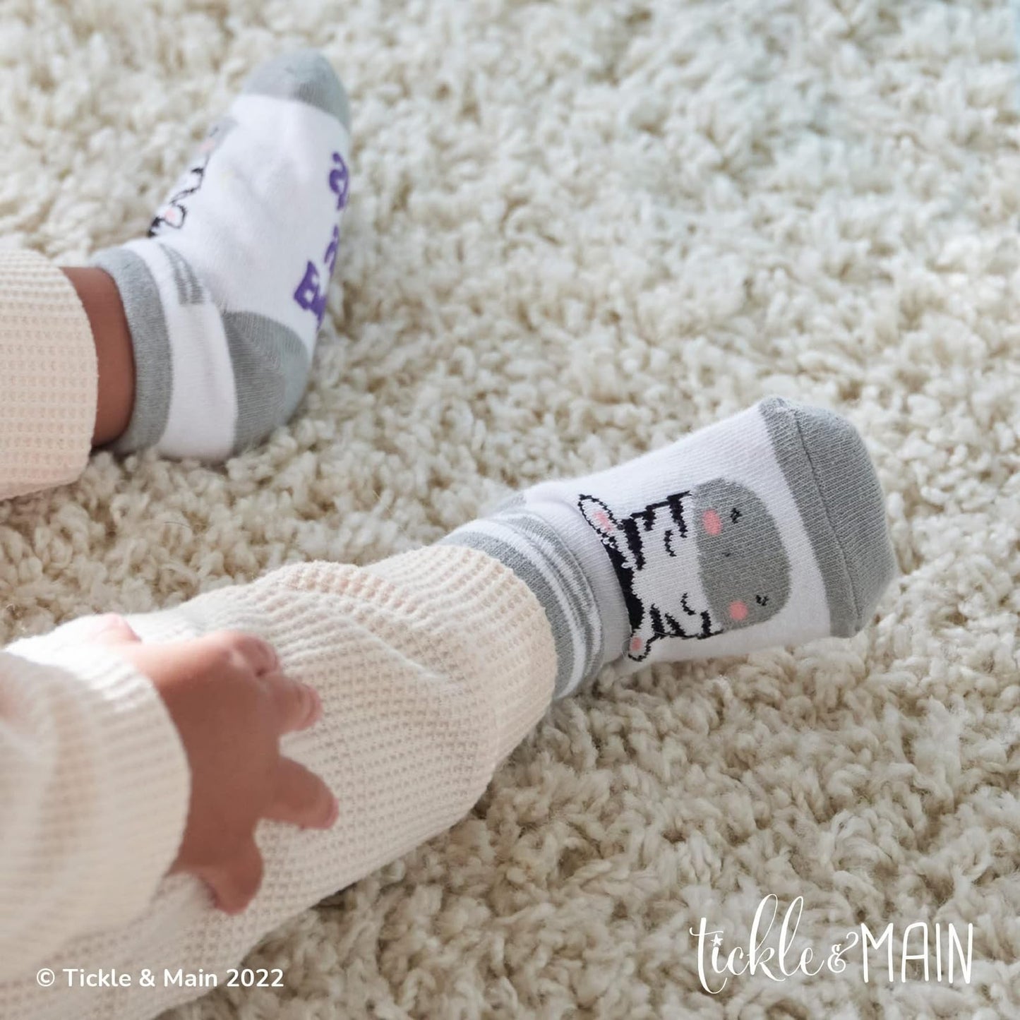 Tickle & Main Noah's Ark Baptism Gifts for Boys Book & Sock Set - 0-12 Months, 4-Piece - Baptism Essentials & Storybook Combo