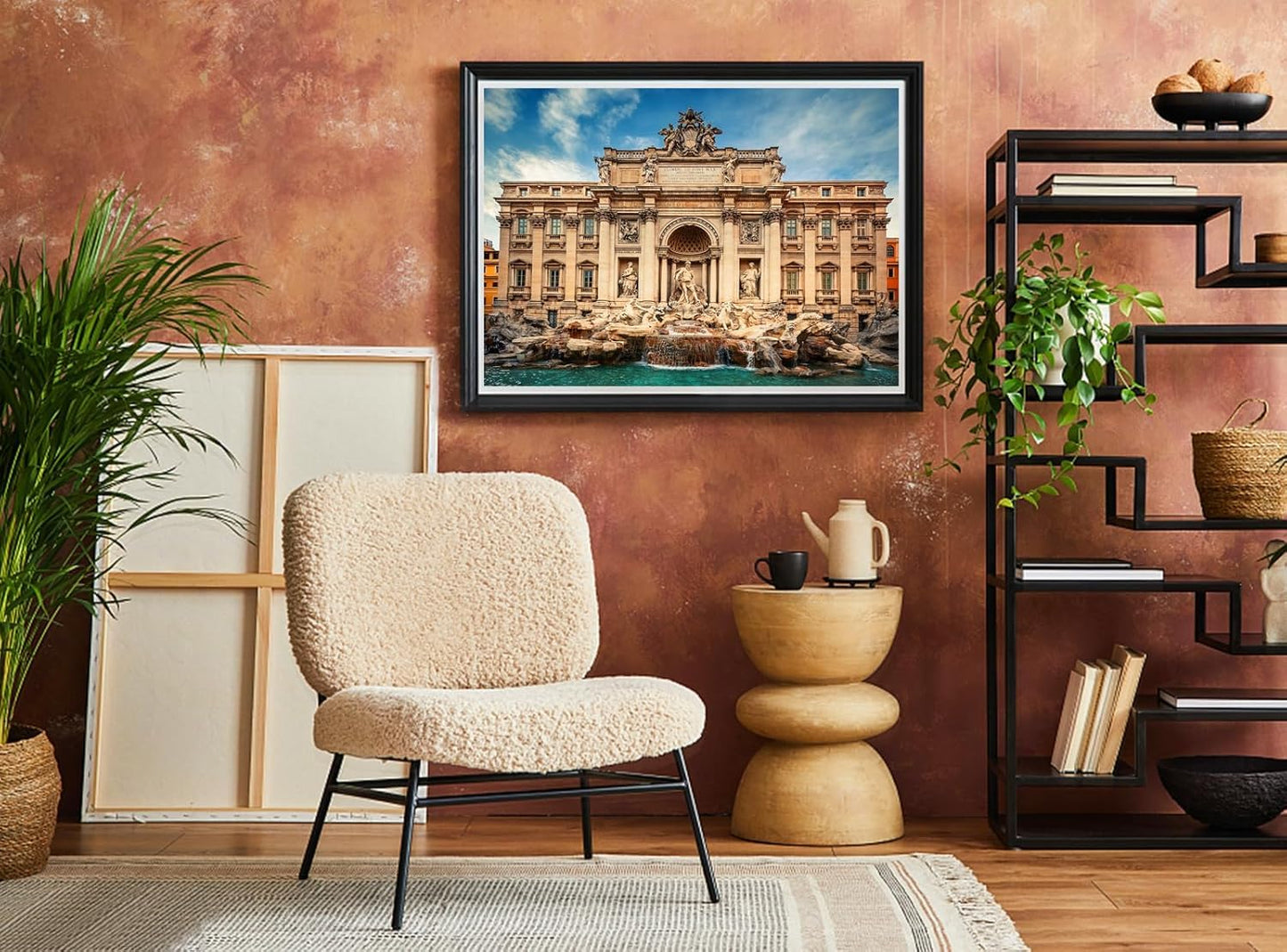 Jigsaw Puzzles 2 Pack 1000 Pieces Colosseum & Trevi Fountain Nature Impossible Challenging Puzzles for Home Decor Birthday Gifts Toy for Men Women