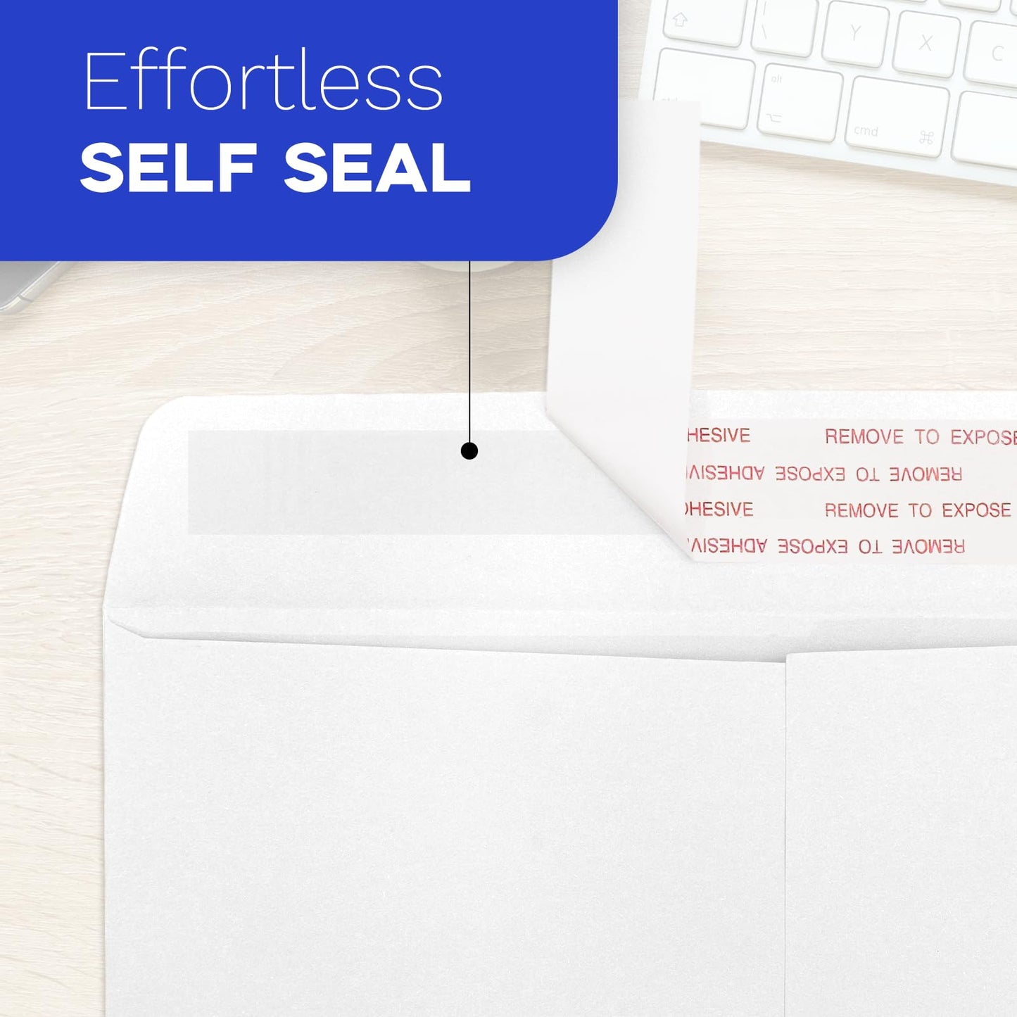 Goefun White Manilla Envelopes 9x12 Self Seal 250 Pack, Large White Envelopes 100 GSM for Mailing, Organizing and Storage