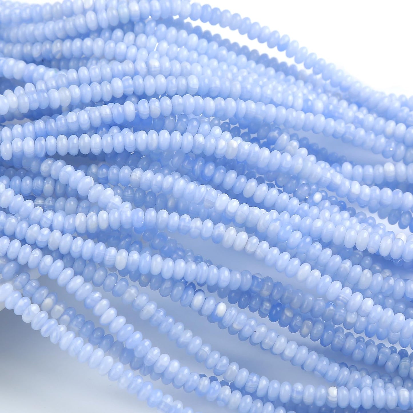150PCS 2x4mm Purple Agate Rondelle Beads Natural Abacus Disk Stone Beads Round Loose Spacer Gemstone Beads for DIY Bracelet Necklace Jewelry Making