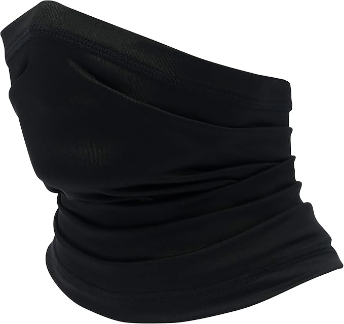 UV Protection Cooling Neck Gaiter Face Mask Scarf for Men - Windproof Neck Cover Bandana Neck Warmer Mask