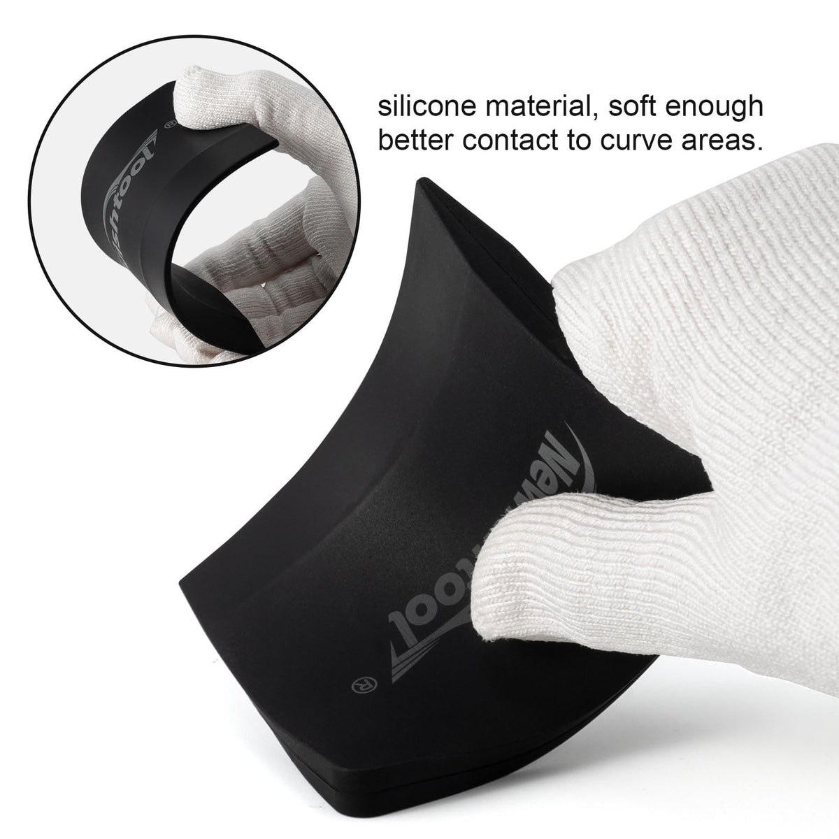 Soft Silicone Small Squeegee for Vinyl