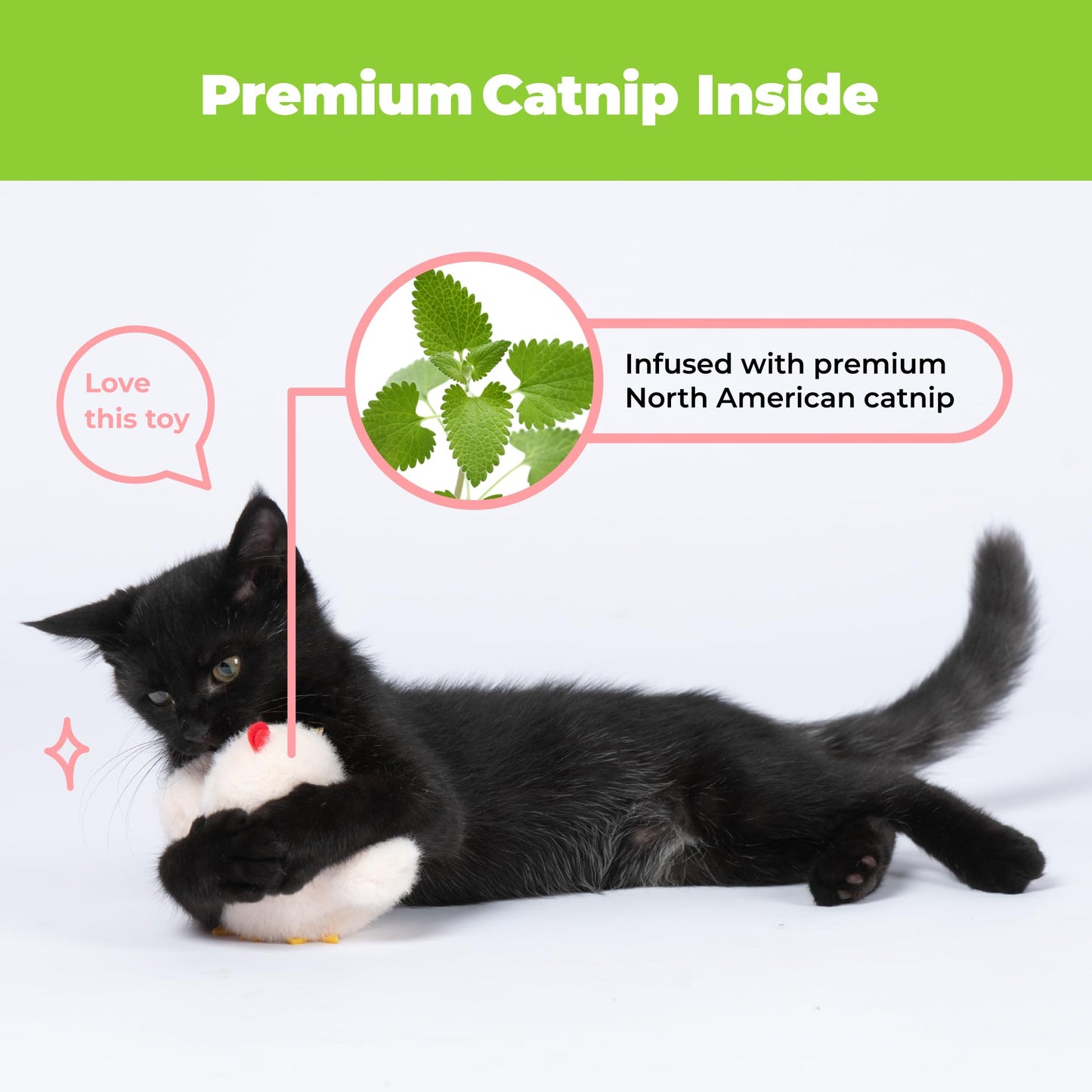 Catify Best Pet Supplies Flapping Duckling, Chick & Bird Cat Toy - Motion-Activated Wings, Realistic Chirps, Catnip-Infused Plush, USB-Rechargeable, Indoor Cats & Kittens, Self-Play Enrichment - Beige