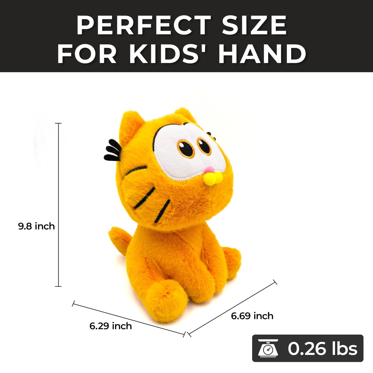 Adenzai Plush Figure for Kids - Classic 9.8" Plush | Charming Character Detail | Soft and Huggable | Great Gift Or Addition to Your Collection Cute Halloween Plush Toy