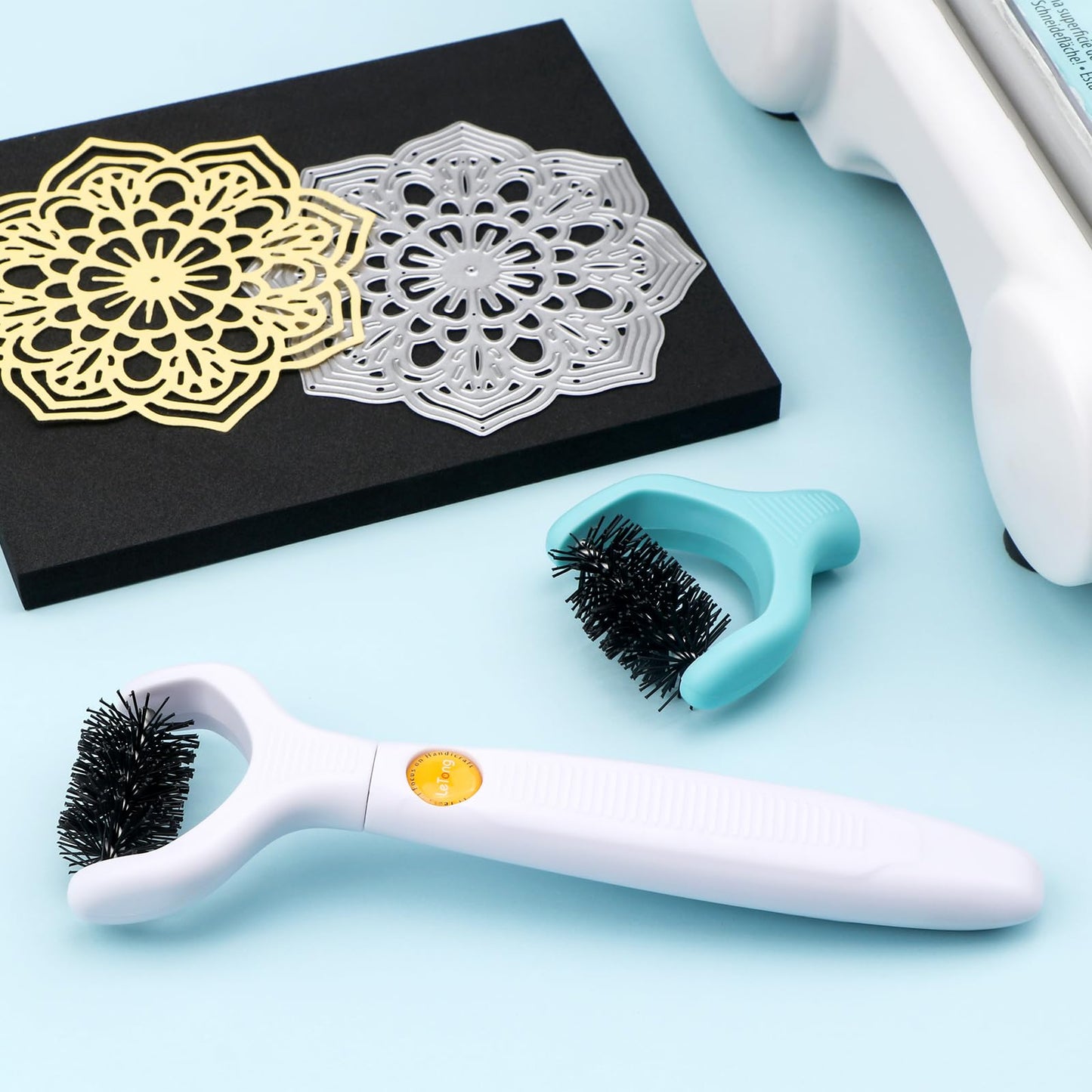 CYFUN DESIGN All-in-One Paper Sculpting Tool Kit & Die Brush for Card Making & Scrapbooking