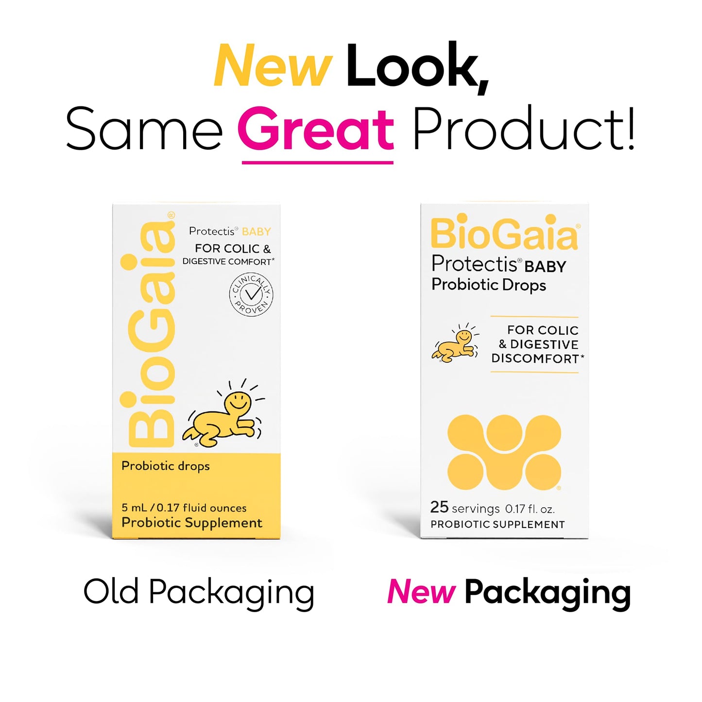 BioGaia Protectis Baby Probiotic Drops | Baby Essentials for Colic & Gas Relief | Safe for Newborns | Ease Crying, Fussing, Colic, Gas, Spit-ups & Constipation | No Dairy, Soy & Gluten | 5mL