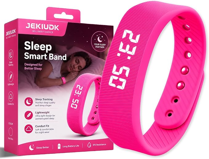 Vibrating Alarm Wristband Clock Smart Watch Bracelets for Mens Digital Heavy Sleepers Fit Wrist Womens Tracker Vibro Vibration Silent Small Distance Teens Shock Despertador Band Alert