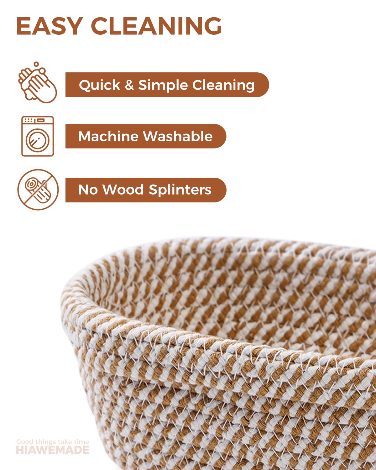 HIAWEMADE Banneton Bread Proofing Basket, Natural Cotton Rope Bread Baskets with Reusable Liners & Dust Covers, Artisan Sourdough Bread Baking Supplies, 2pcs - 10" Oval