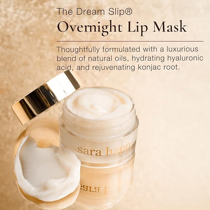 Sara Happ The Dream Slip Duo: Original Overnight Lip Mask + Dream Slip #2 Gently Restore, Heal and Renew Lips