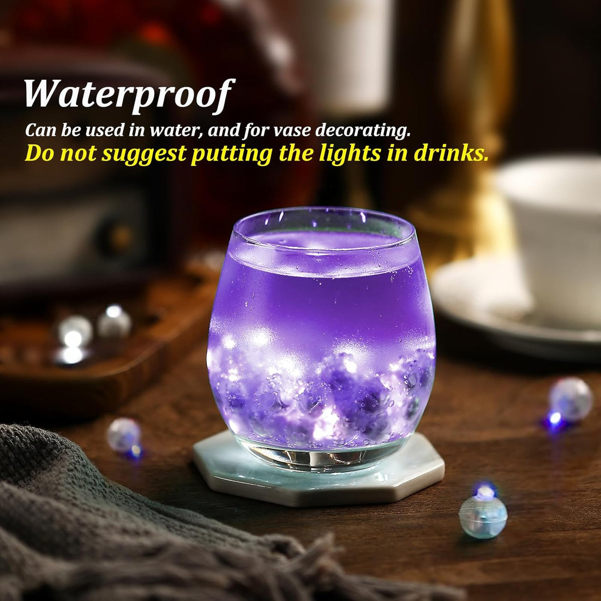 ZGWJ 50PCs Mini Led Lights for Paper Lantern, Purple Led Balloons Light up Balloons for Neon Party Lights Easter Eggs Christmas Halloween Birthday Party Wedding Decoration