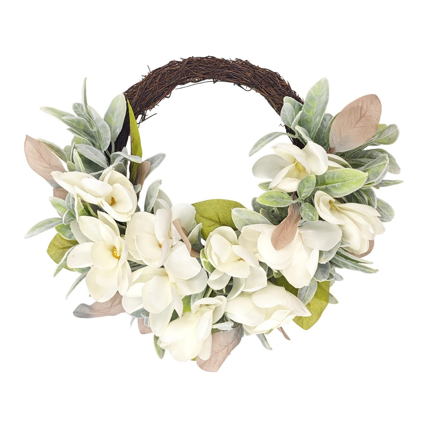 predolo Flower Wreath for Front Door Outdoor Table Window Hanging Garland