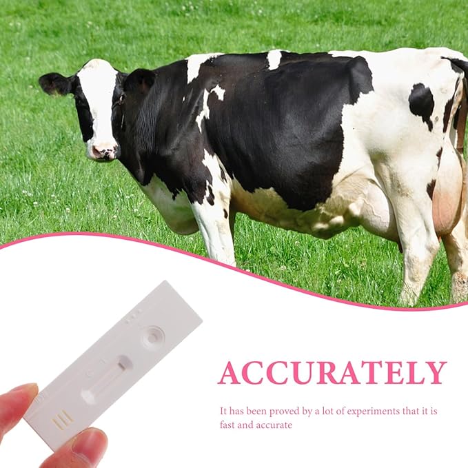 1Pc Horse Pregnancy Test Strip for Cow Pregnancy Tests PlasticLivestock Testing Paper Livestock Pregnancy Test Strip White