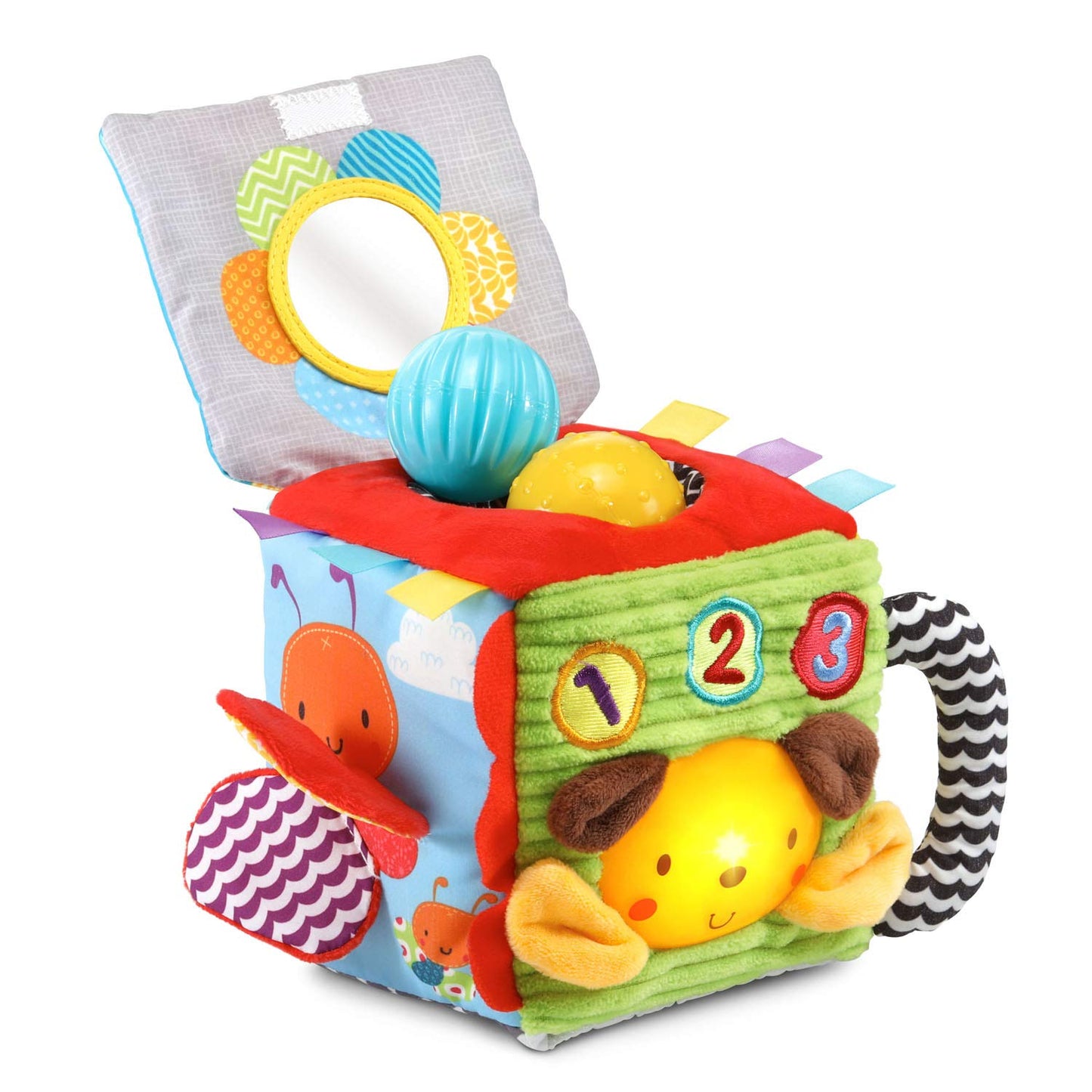 VTech Soft and Smart Sensory Cube, Multicolor