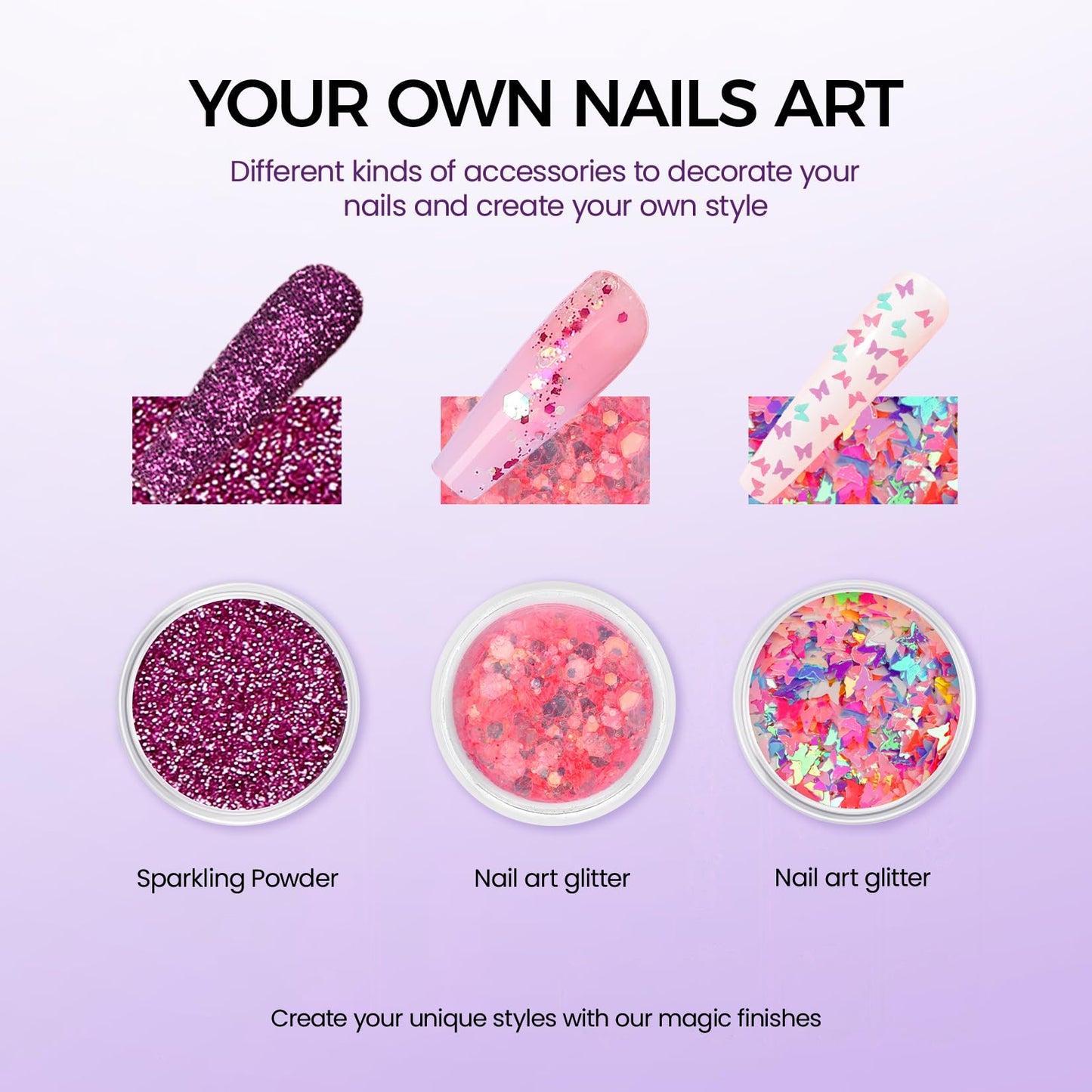 VANSISOS Poly Nail Gel Complete Kit: 12 Colors Poly Nail Gel Kit with U V Light Slip Solution with Base & Top Coat Extension Full Kit for Beginners DIY at Home or Professional Salon