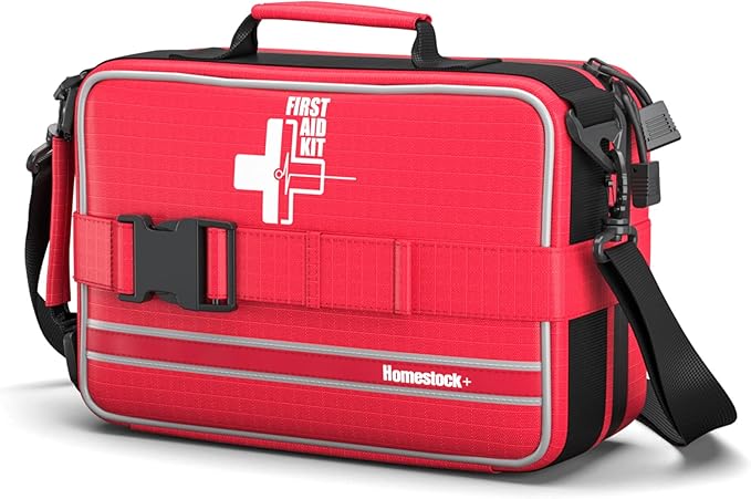 First Aid Kit Comprehensive First Aid Trauma Kit,First Aid Kits for Businesses,Car, Hiking, Backpacking, Camping, Traveling, and Cycling
