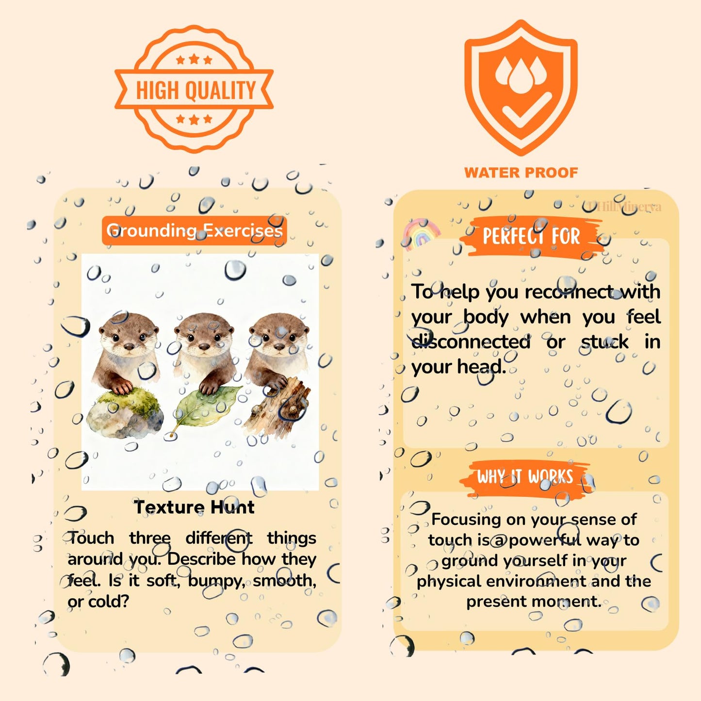 Somatic Therapy Cards for Kids, 52 Mindfulness & Emotional Regulation Activities for Calm, Focus, Coping Skills - Social Emotional Learning Tools for Parents, Therapists, Ages 6–12, Calm Down Corner