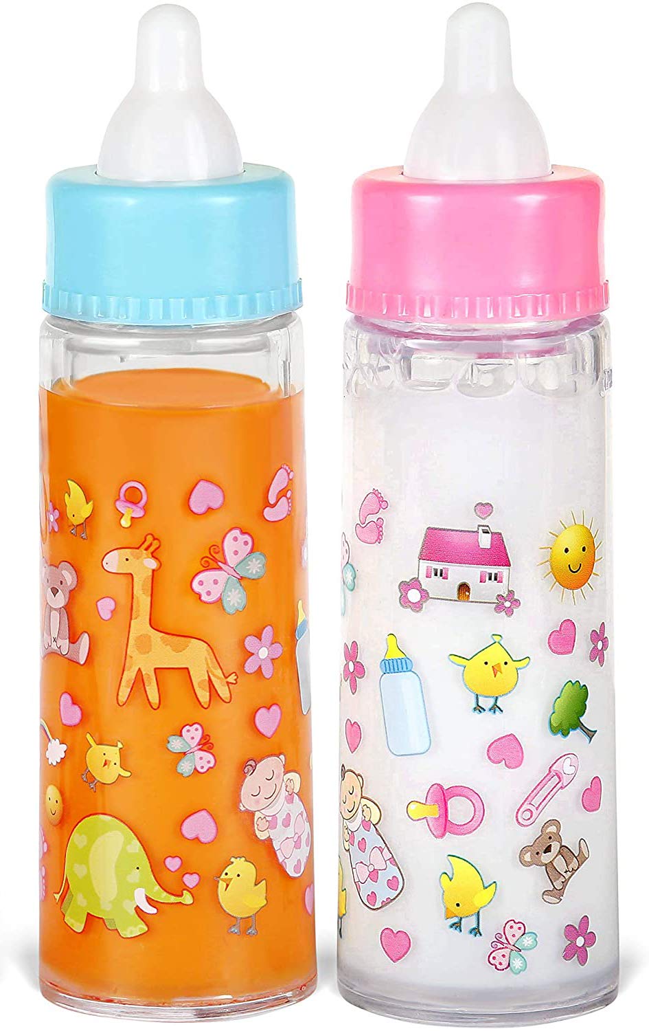 fash n kolor My Sweet Baby Disappearing Doll Feeding Set | Baby Care 6 Piece Doll Feeding Set (38 pc Set)