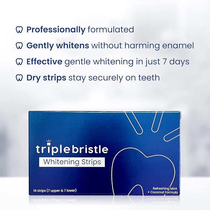 Triple Bristle GO | Portable AA Battery Sonic Toothbrush for Travel | Three Brush Modes | Great for Autistic & Special Needs Adults and Kids Teeth Whitening Stri