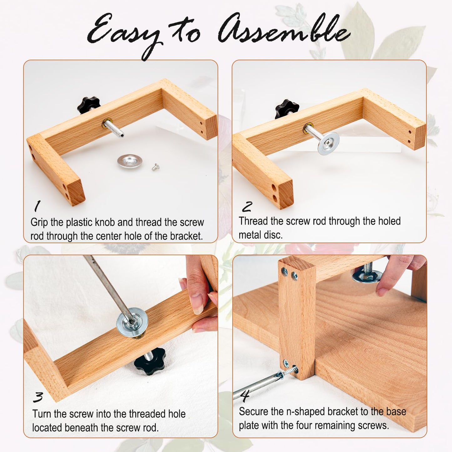 NPBIYOYG Large Flower Press Kit, 8 Layers Wooden Flower Press, Even Pressure for Wedding Bouquet Leaf Pressing DIY Arts and Crafts, Pressed Flowers Preservation for Adults