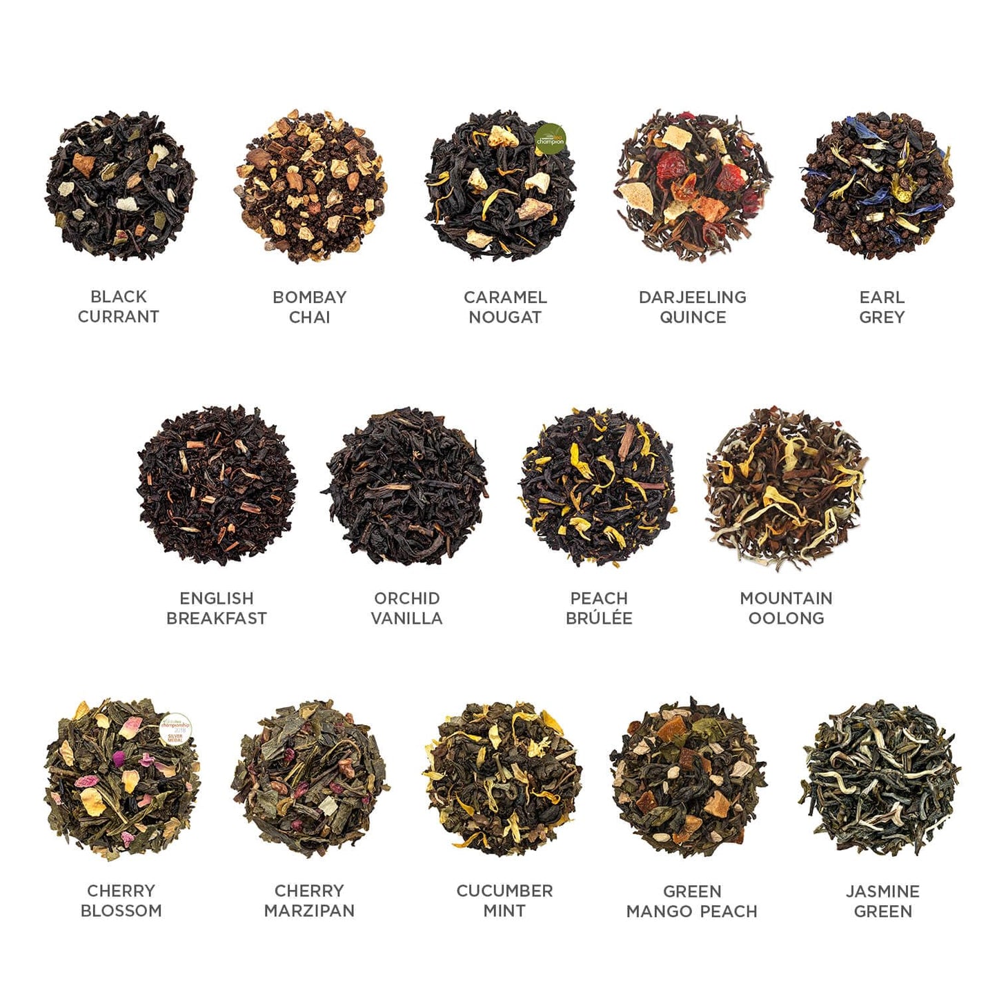 Tea Forte Single Steeps Loose Leaf Tea Sampler, Assorted Variety Tea Box, 15 Single Serve Pouches, Gifts for Mom, Classic Tea
